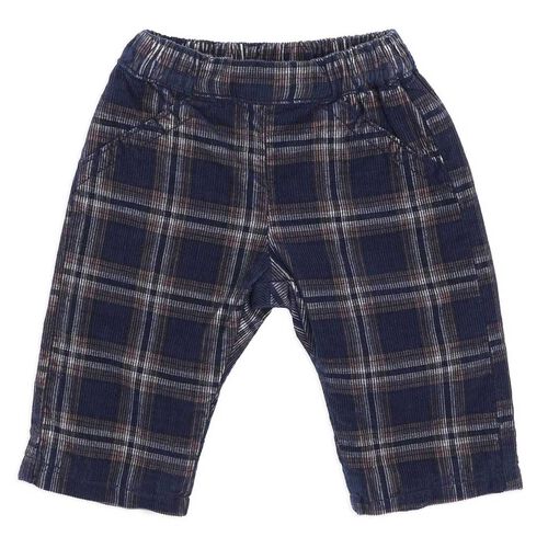 B&eacute;b&eacute; Jake Check Cord Pull On Pants
